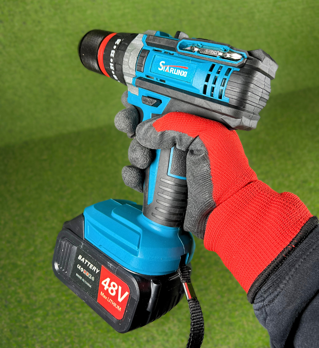 Kit Professionale Edilizia 3 in 1 – Trapano, Avvitatore e Smerigliatrice batterie