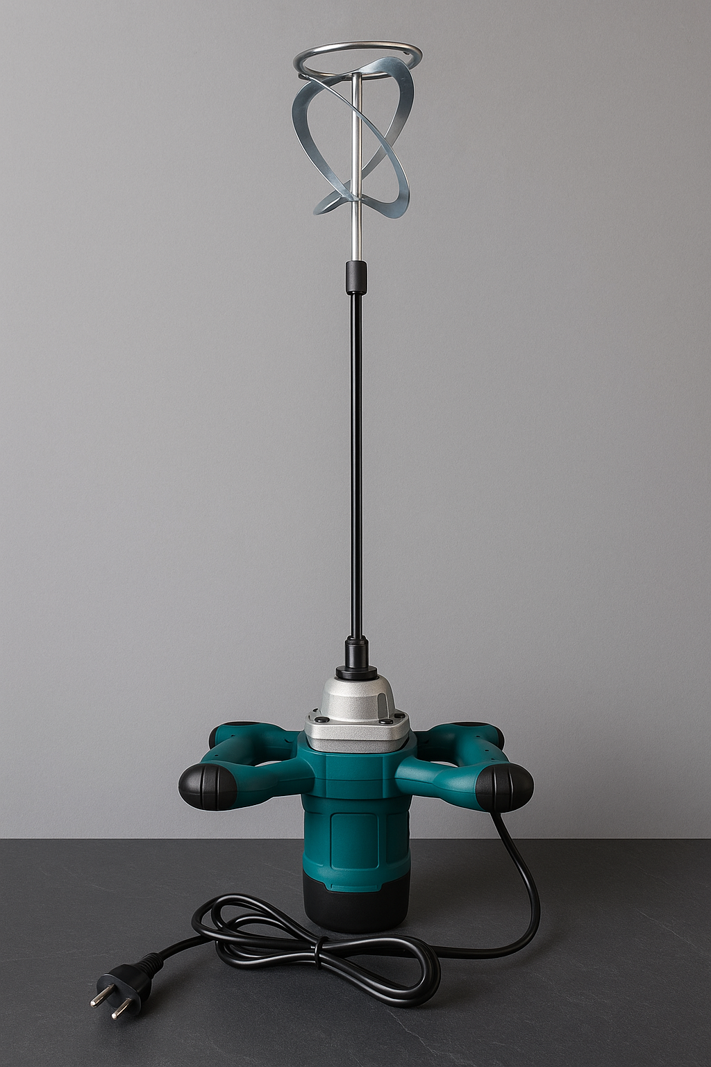 Kit Edilizia 3 in 1 Professionale – Miscelatore + Trapano 18V + Livella Laser 4D con Treppiede e Accessori Completi